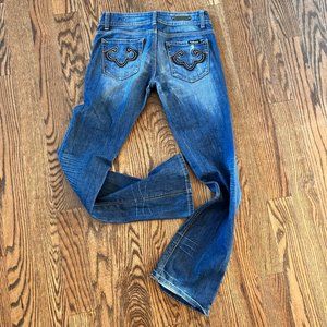 Like NEW Rerock For Express Jeans Boot Cut Size 4 Styled In LA